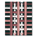 Pink Architectural Grid Echo Rug