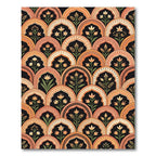 Earthy Floral Archway Medallion Rug