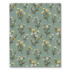Sage Green Wildflower Meadow Meadow Floral Rug