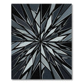 Monochromatic Shattered Geometric Explosion Rug