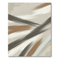 Modern Earthy Abstract Brushstroke Rug