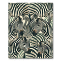 Wild Zebra Stripes All Over Rug