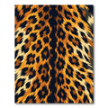 Jaguar Spots Black Orange Fur Abstraction Rug