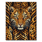 Fierce Jaguar Roar Close Up Rug
