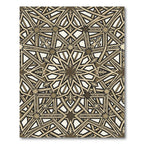 Intricate Geometric Star Medallion Rug