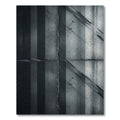 Modern Graphite Linear Concrete Texture Rug