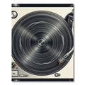 Vibrant Retro Vinyl Record Art Rug