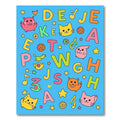 Playful Alphabet Animals and Music Notes Rug