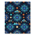 Andean Llama Starry Night Navy Rug