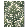 Verdant Botanical Acanthus Scroll Area Rug