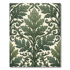Verdant Botanical Acanthus Scroll Area Rug