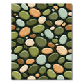 Smooth River Stone Multi Color Rug