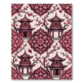 Pink Pagoda Cherry Blossom Blossom Rug