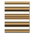 Warm Neutral Horizontal Bands Rug