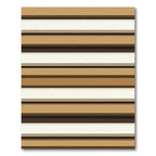 Warm Neutral Horizontal Bands Rug