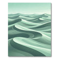 Cool Tones Flowing Dune Landscape Rug