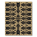 Tribal Arrow Earth Tone Geometric Rug