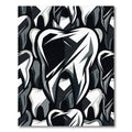 Monochromatic Abstract Tooth Repeat Rug