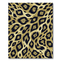 Bold Gold Jaguar Spots Rug