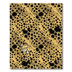 Bold Black Spotted Cheetah Face Rug