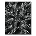 Sharp Black Smoke Broken Glass Rug