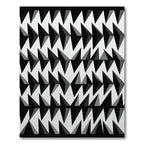 Monochromatic Geometric Arrow Arrangement Rug