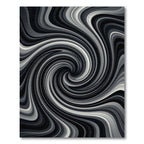 Monochromatic Swirl Flow Rug