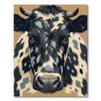 Farmhouse Dairy Cow Portrait Rug