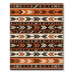 Earthy Arrow Native Stripe Rug