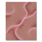 Rose Gold Stardust Ripple Rug