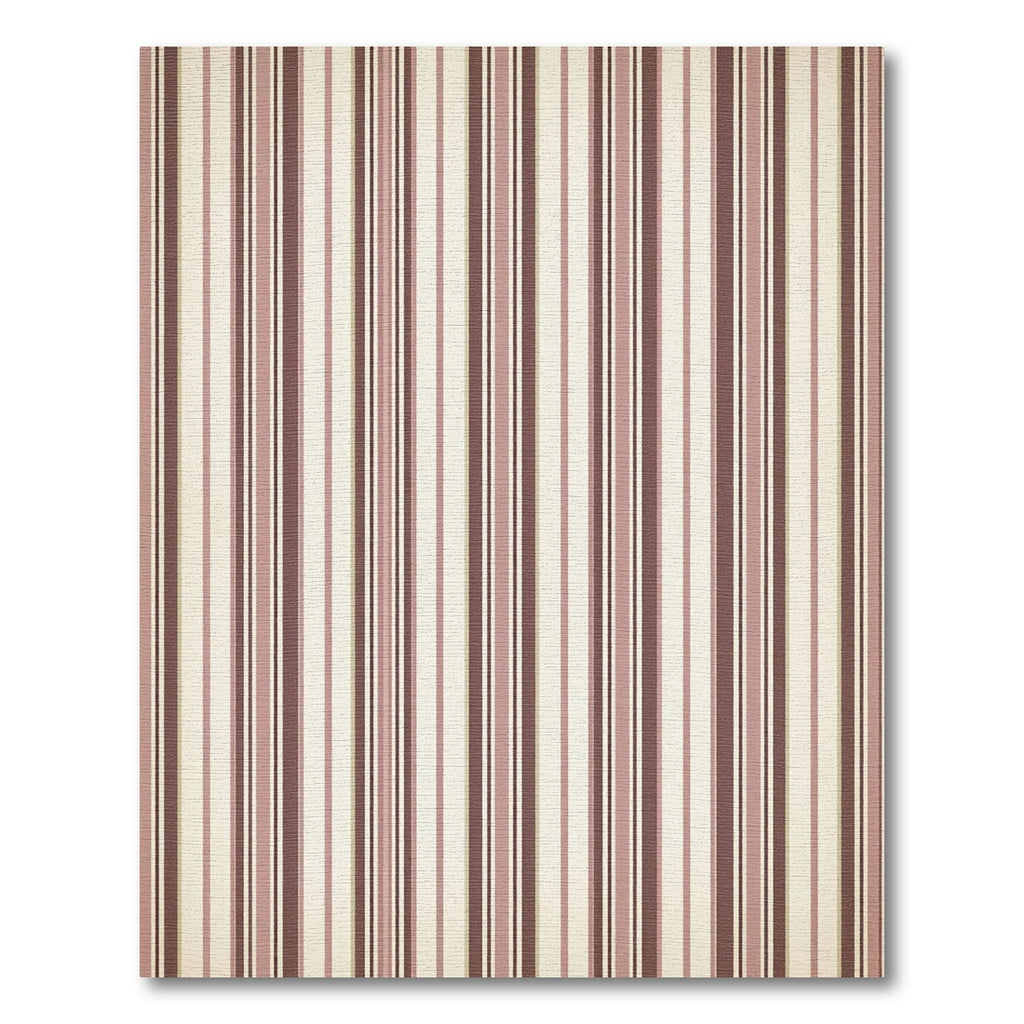 Delicate Plum Striped Vertical Accent Rug