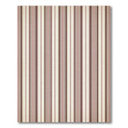 Delicate Plum Striped Vertical Accent Rug