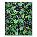 Lush Emerald Ivy Vine Botanical Rug