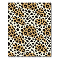 Neutral Caramel Leopard Animal Spot Rug