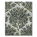 Botanical Sage Green Olive Branch Rug