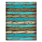 Coastal Wood Plank Stripe Rug