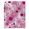 Crimson Pink Dot Radiance Rug