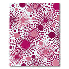 Crimson Pink Dot Radiance Rug