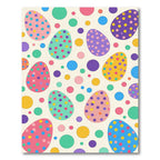Playful Polka Dot Easter Egg Rug