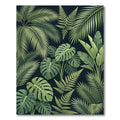 Evergreen Jungle Leaf Canopy Rug