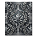 Greco Roman Leaf Column Detail Rug