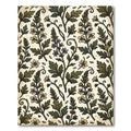 Vintage Sage Floral Botanical Meadow Rug