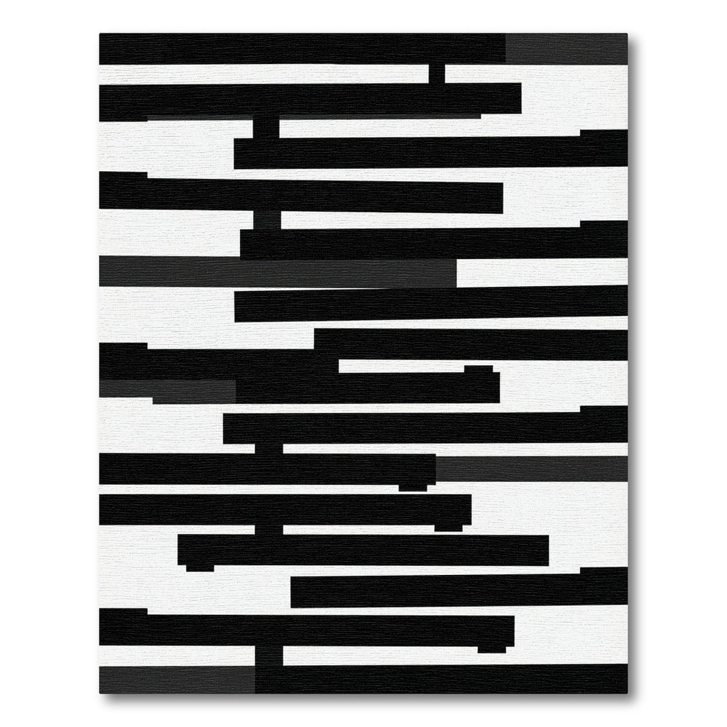 Monochromatic Abstract Stripe Rug
