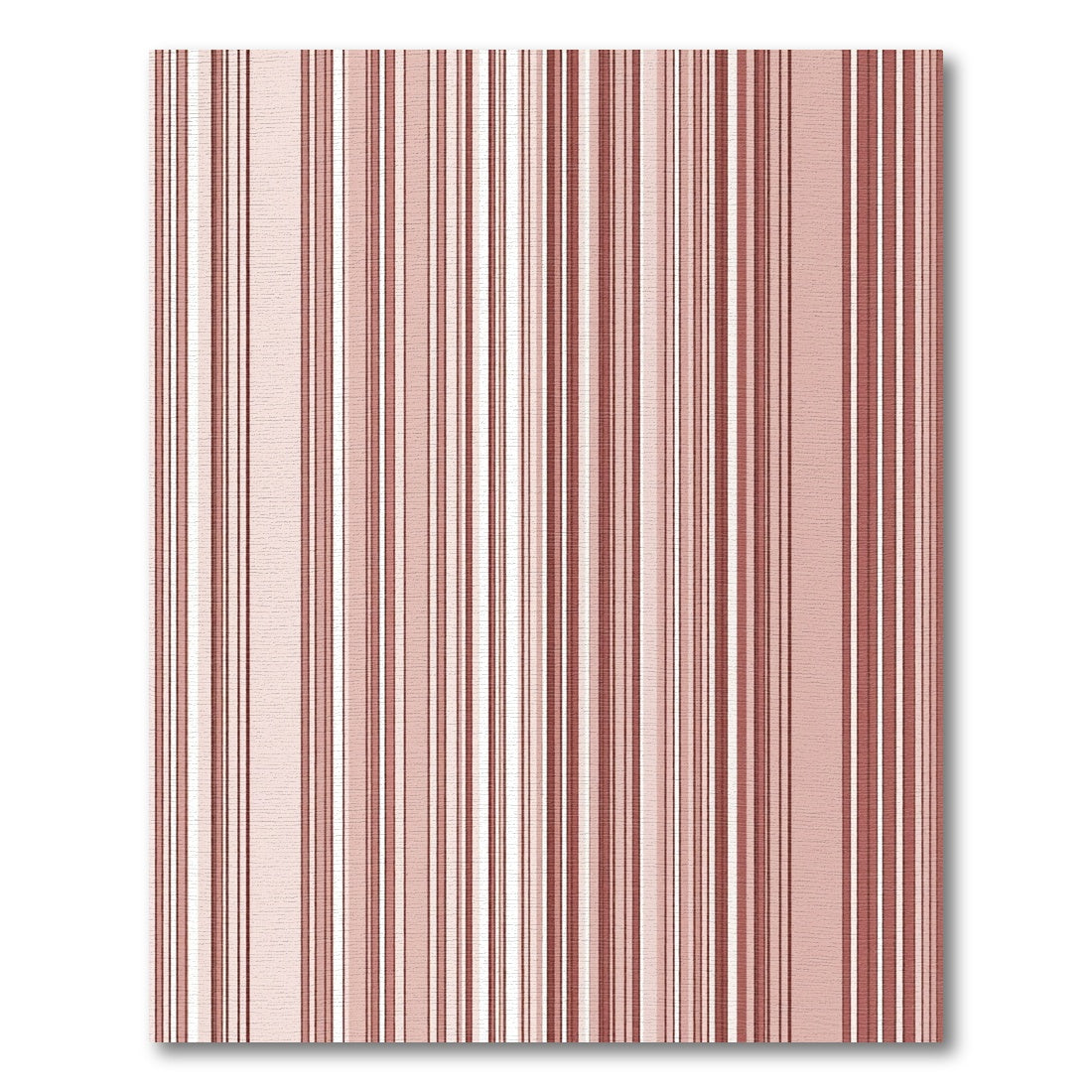 Pale Rose Vertical Stripe Rug