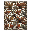 Vintage Autumnal Rose Foliage Rug