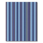 Deep Blue Purple Vertical Stripe Rug