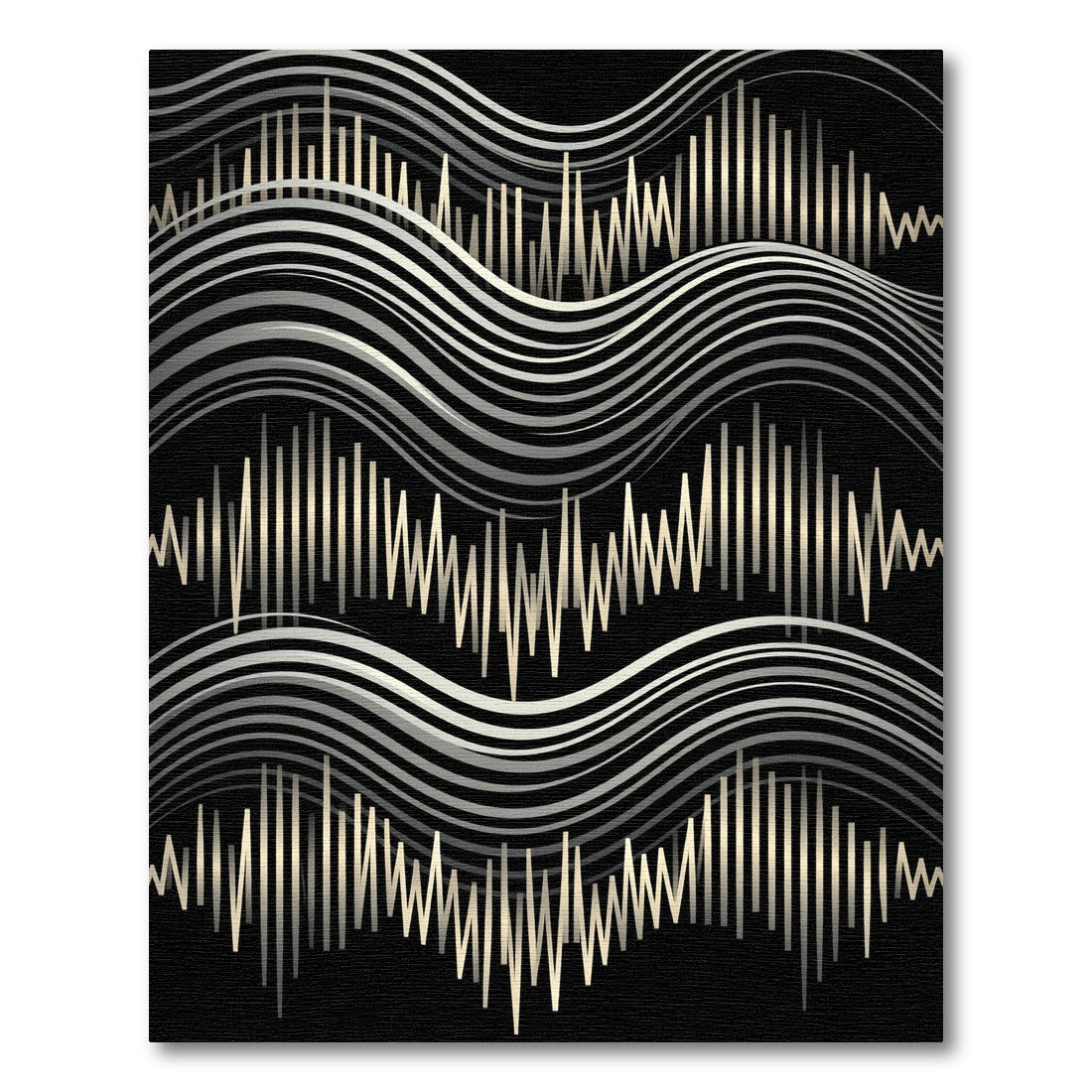 Monochromatic Wave Amplitude Spectrum Rug