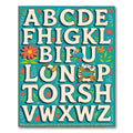 Whimsical Alphabet Garden with Animals Rug