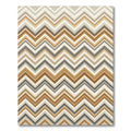 Modern Earthy Chevron Zigzag Area Rug