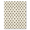 Minimalist Bumblebee Cream Yellow Honey Rug